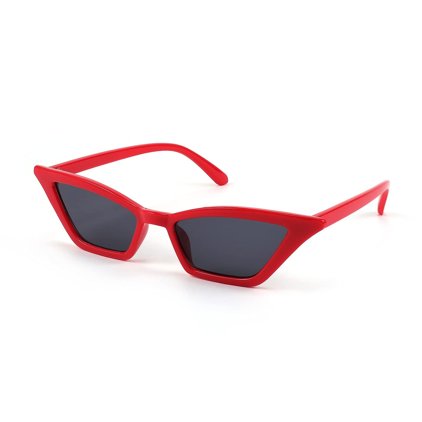 Small Cat Eye Sunglasses Vintage Square Shade Women Eyewear B2291