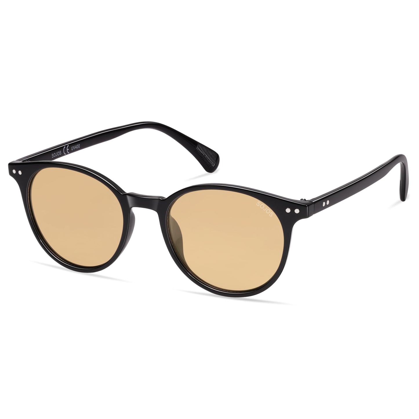 Small Round Classic Polarized Sunglasses for Women Men Vintage Style UV400 Lens SJ2113