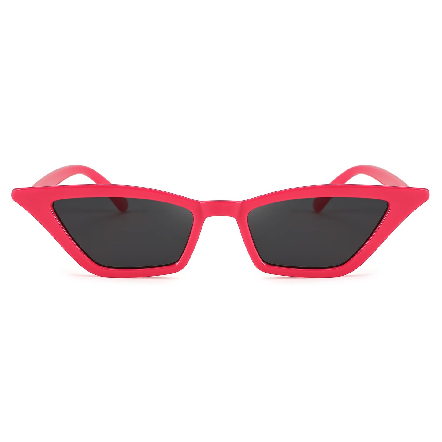 Small Cat Eye Sunglasses Vintage Square Shade Women Eyewear B2291