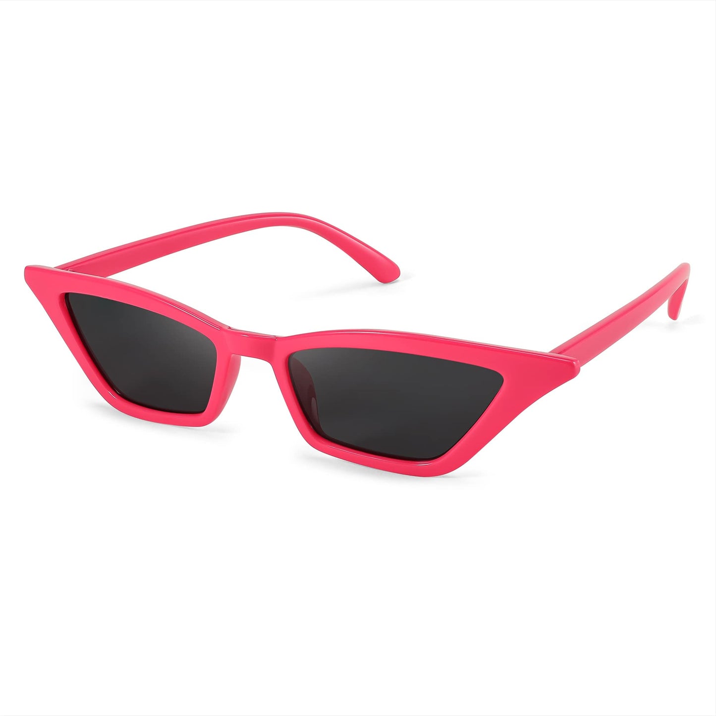 Small Cat Eye Sunglasses Vintage Square Shade Women Eyewear B2291
