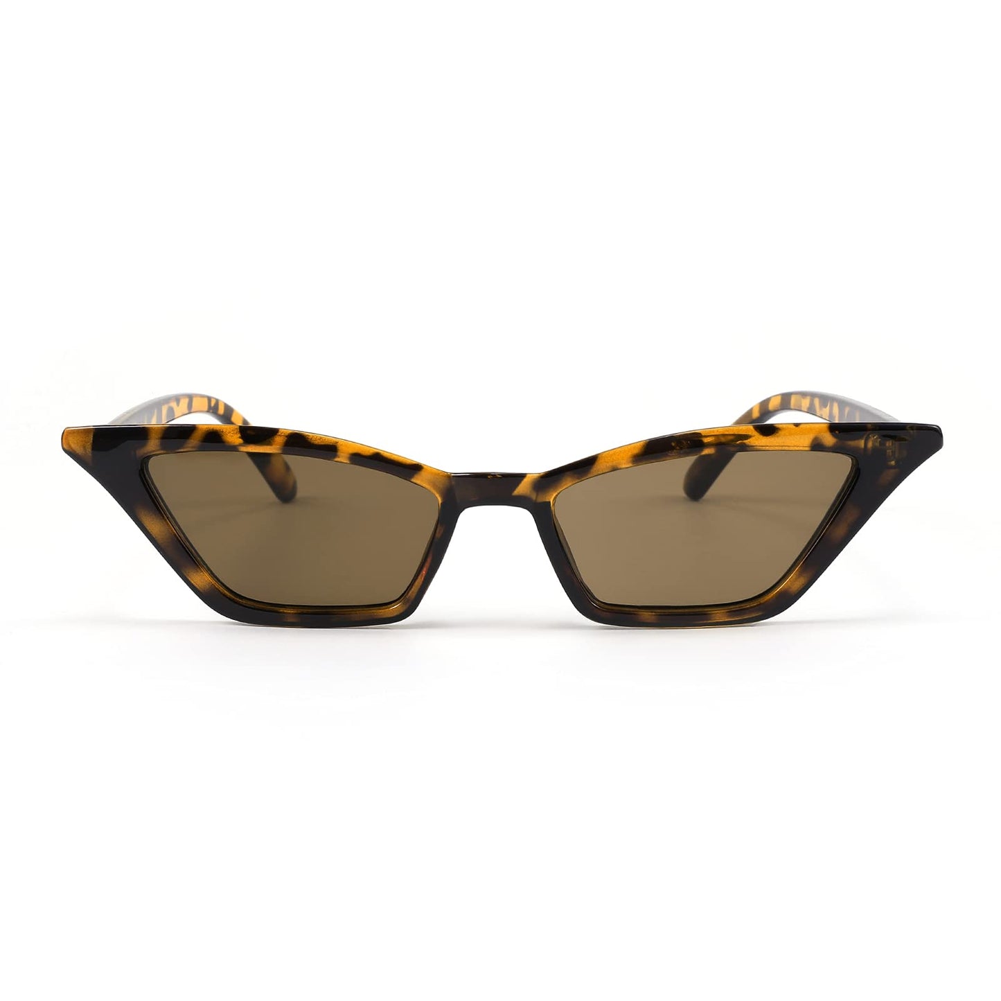 Small Cat Eye Sunglasses Vintage Square Shade Women Eyewear B2291