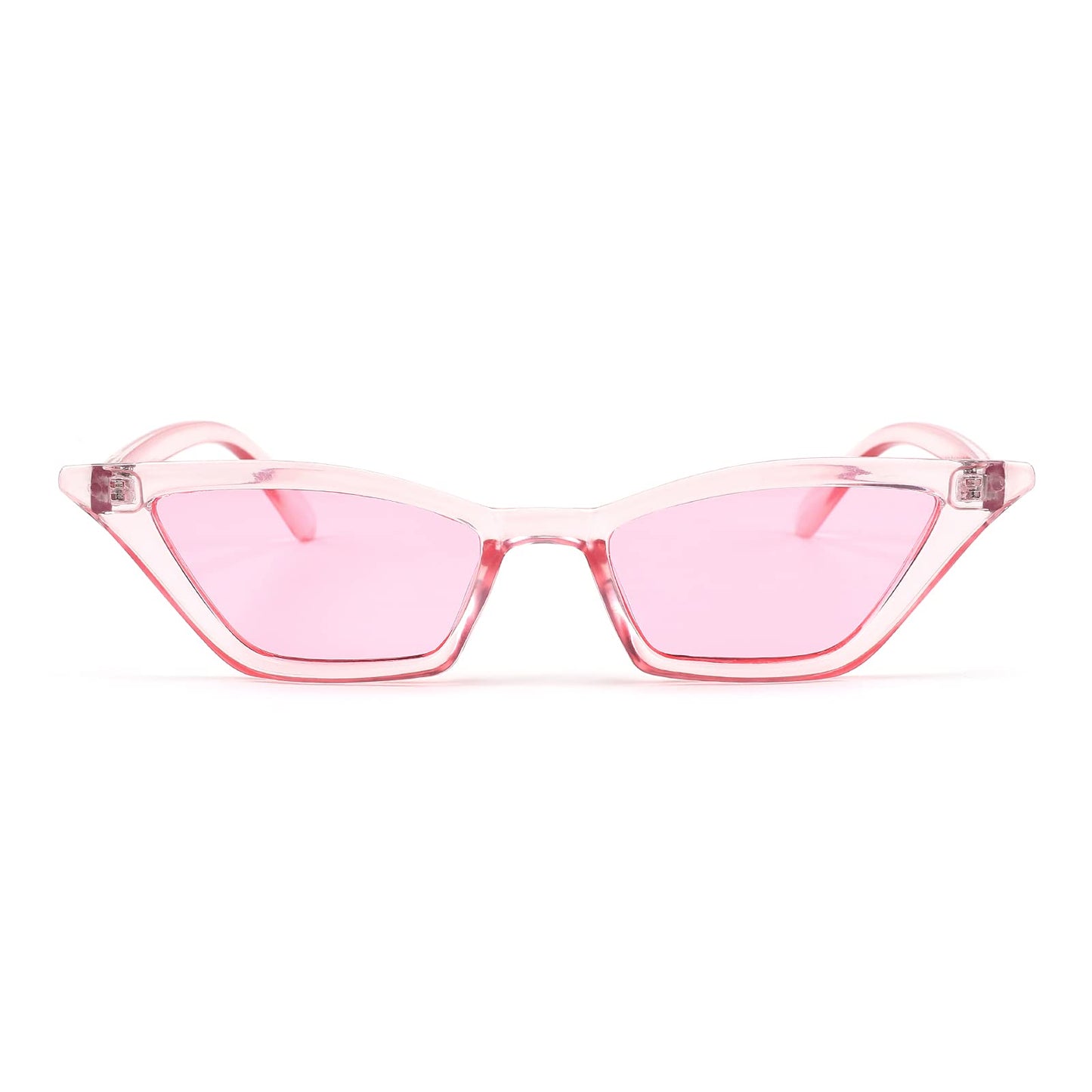 Small Cat Eye Sunglasses Vintage Square Shade Women Eyewear B2291