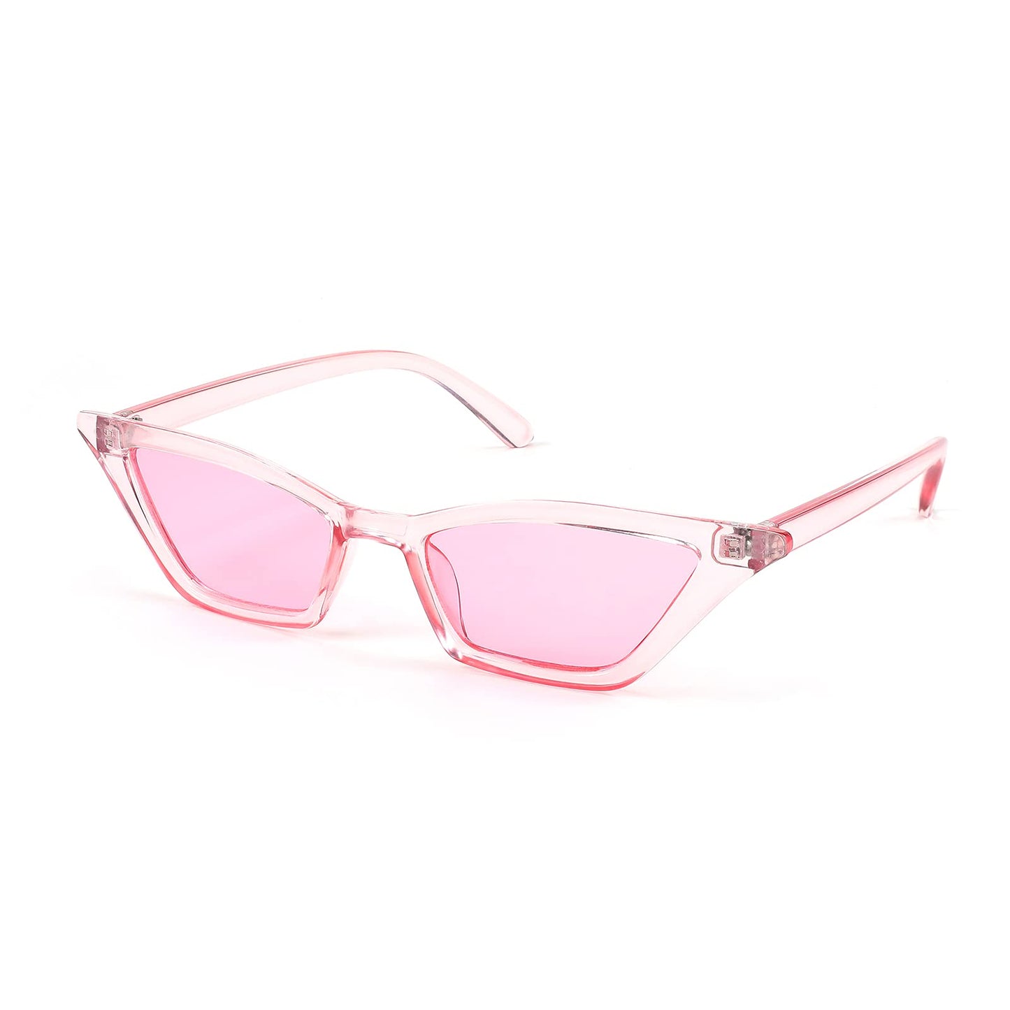 Small Cat Eye Sunglasses Vintage Square Shade Women Eyewear B2291