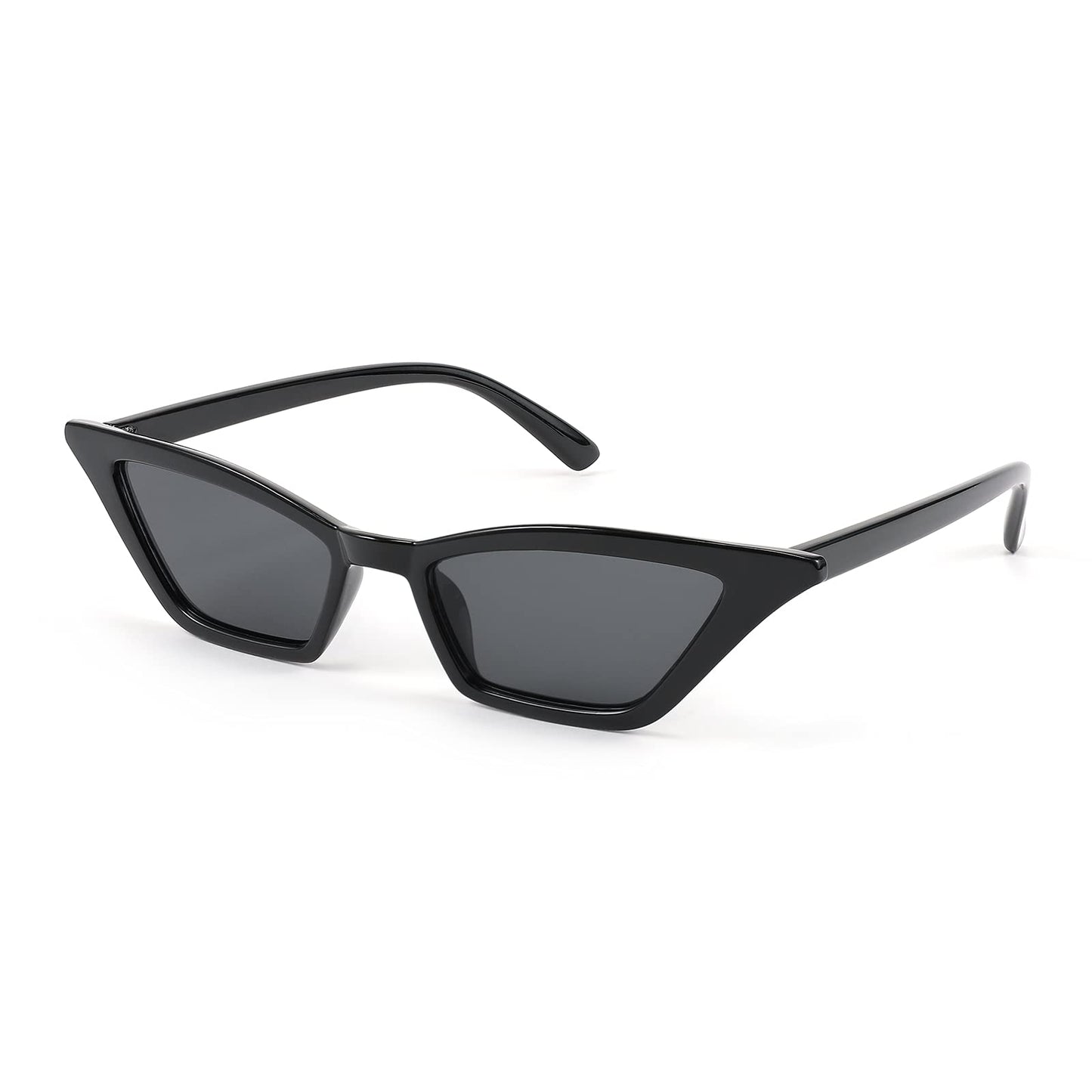 Small Cat Eye Sunglasses Vintage Square Shade Women Eyewear B2291