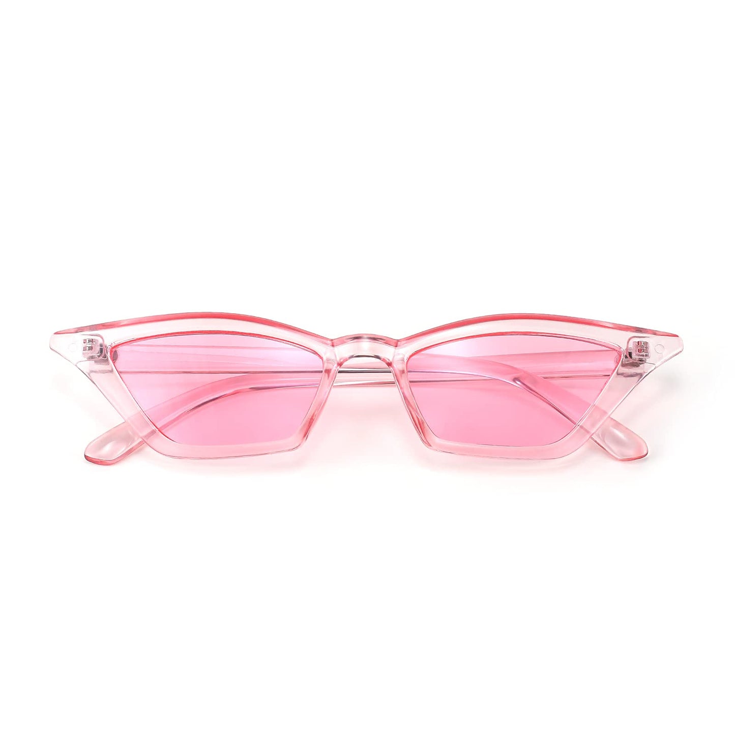 Small Cat Eye Sunglasses Vintage Square Shade Women Eyewear B2291