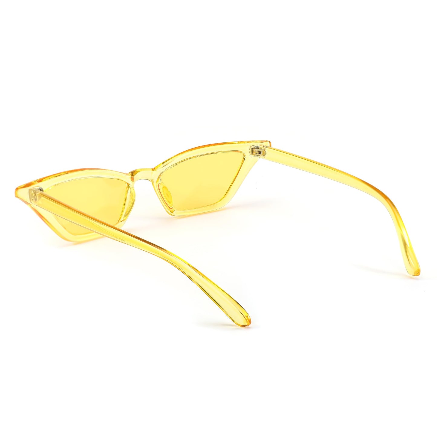 Small Cat Eye Sunglasses Vintage Square Shade Women Eyewear B2291