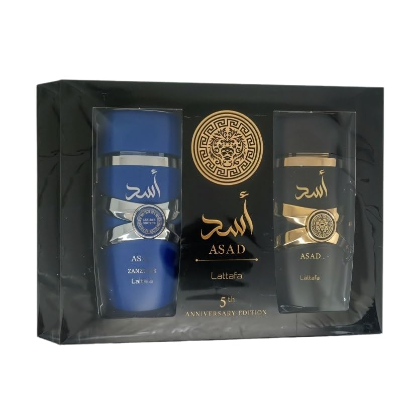 Perfumes Asad for Unisex Eau de Parfum Spray, 3.4 Ounce