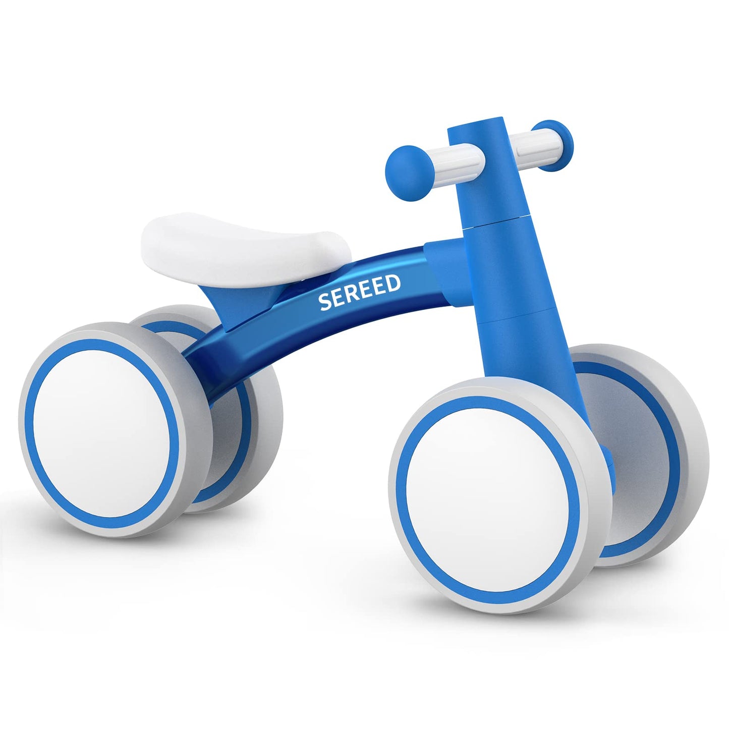 Baby Balance Bike for 1 Year Old Boys Girls 12-24 Month Toddler Balance Bike, 4 Wheels Toddler First Bike, First Birthday Gifts