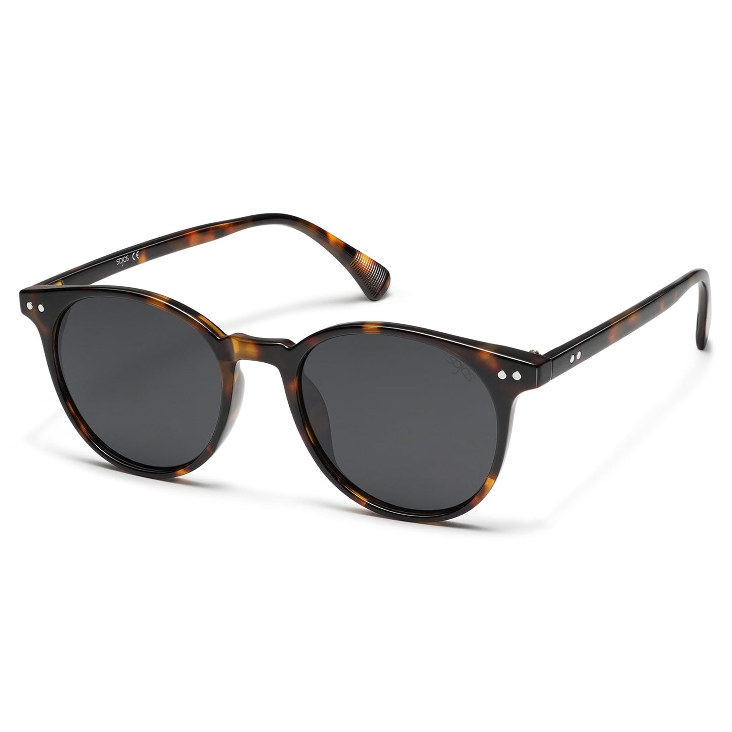 Small Round Classic Polarized Sunglasses for Women Men Vintage Style UV400 Lens SJ2113