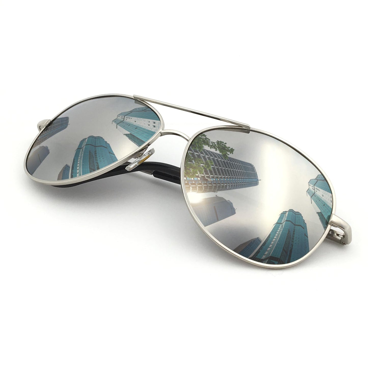 Premium Military Style Classic Aviator Sunglasses, Polarized, 100% UV protection for Men Women