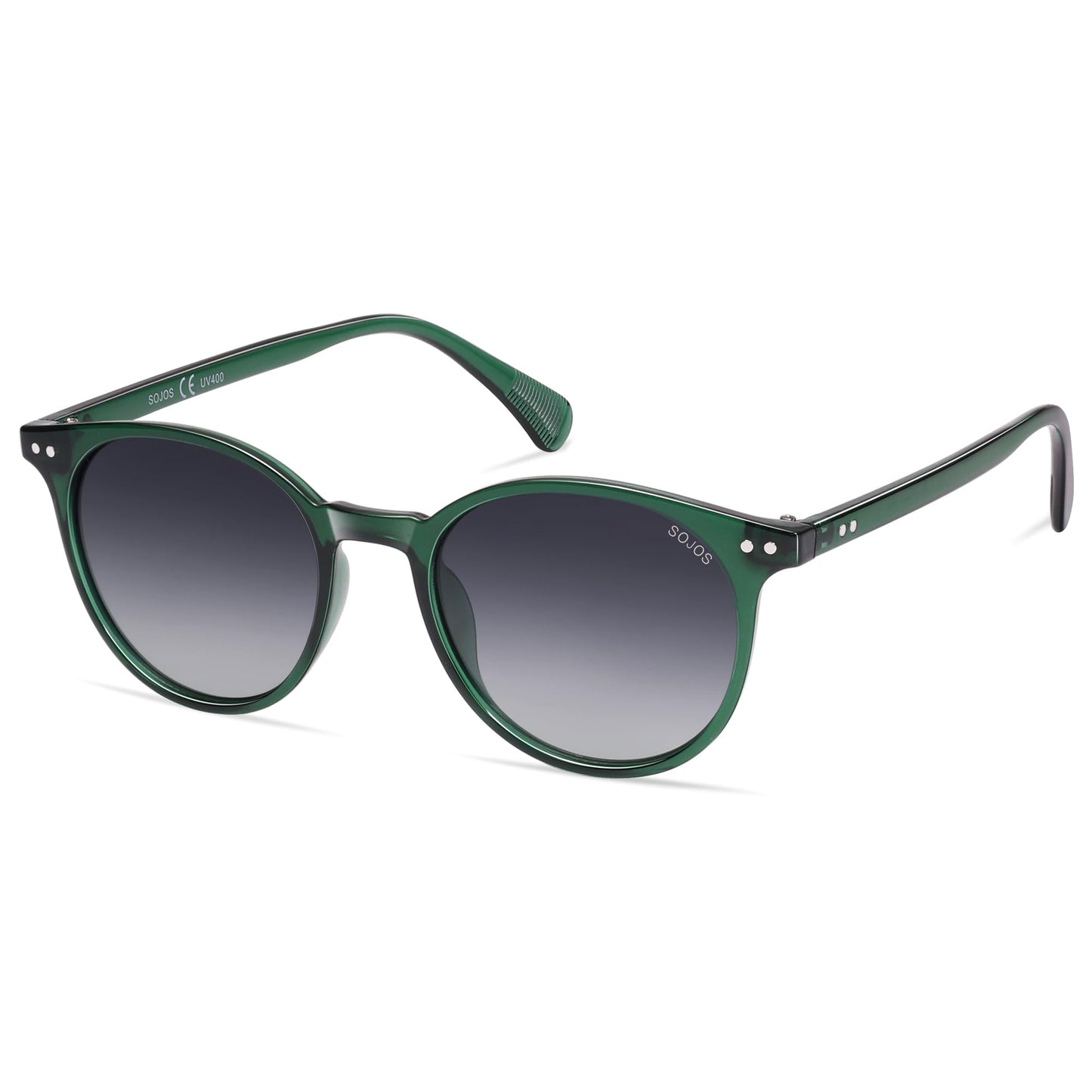 Small Round Classic Polarized Sunglasses for Women Men Vintage Style UV400 Lens SJ2113