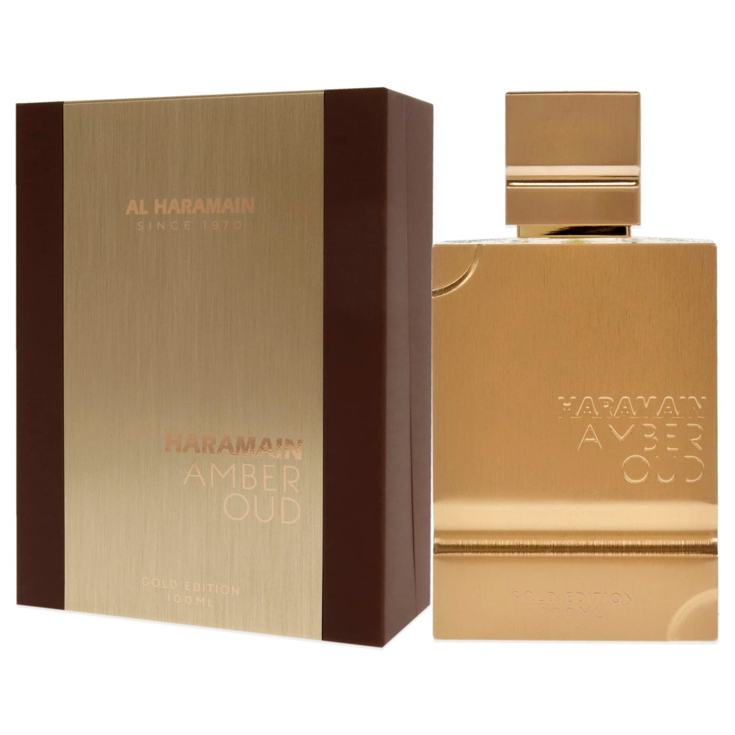 Haramain Al Amber Oud Gold Edition - Arabian Perfume for Women and Men - Unisex Long Lasting Amber for Men and Women - 3.33 oz