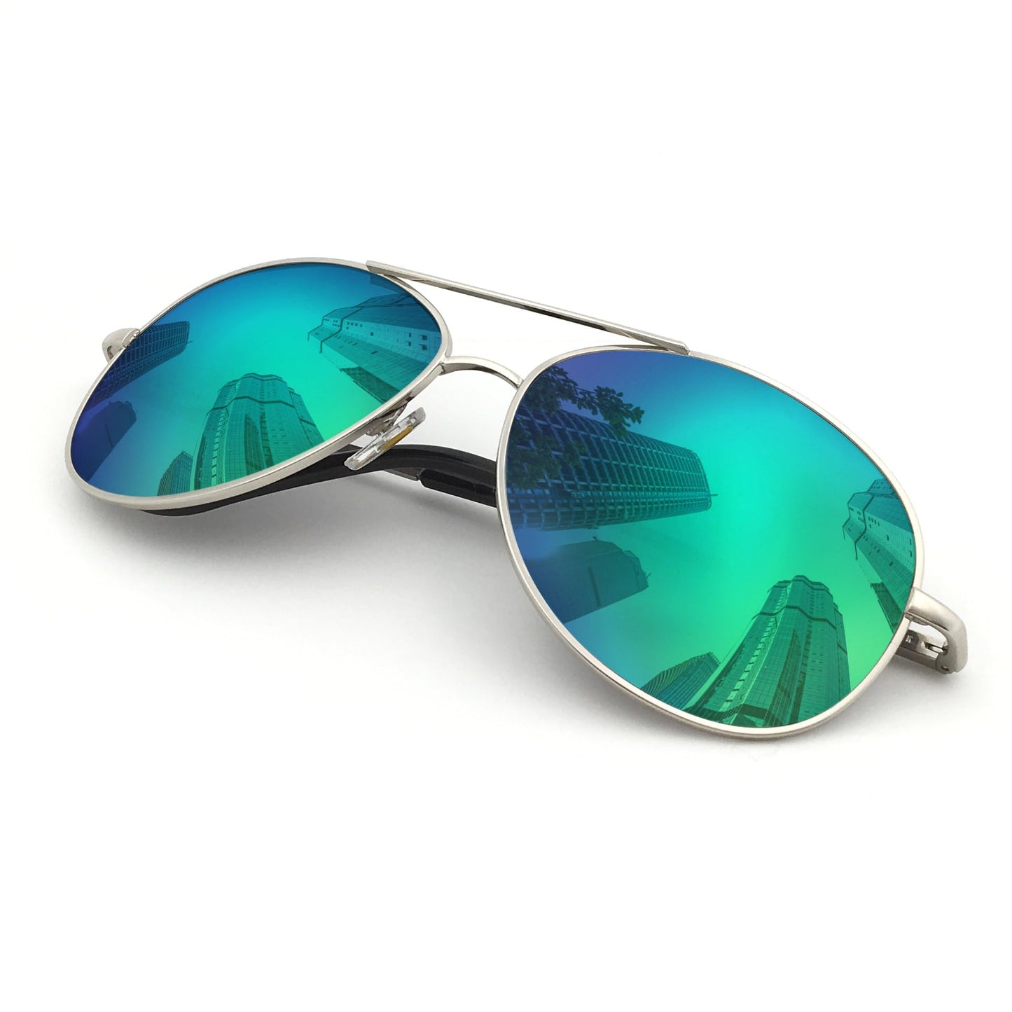 Premium Military Style Classic Aviator Sunglasses, Polarized, 100% UV protection for Men Women