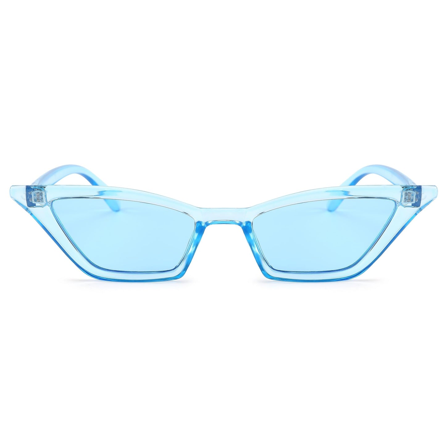 Small Cat Eye Sunglasses Vintage Square Shade Women Eyewear B2291