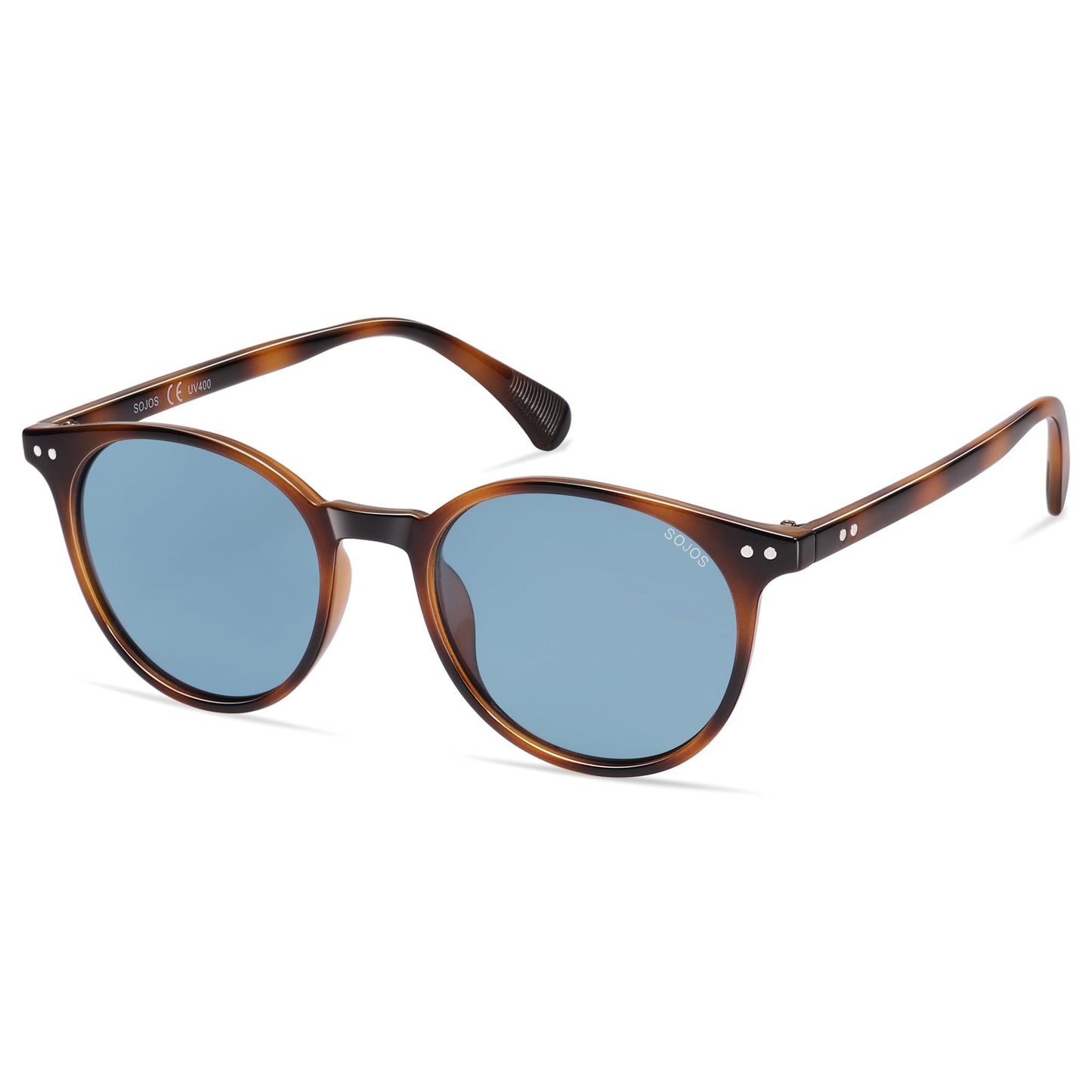 Small Round Classic Polarized Sunglasses for Women Men Vintage Style UV400 Lens SJ2113