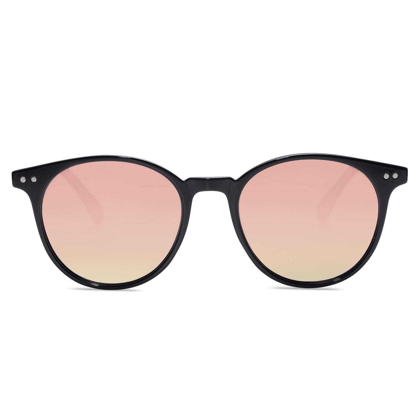 Small Round Classic Polarized Sunglasses for Women Men Vintage Style UV400 Lens SJ2113