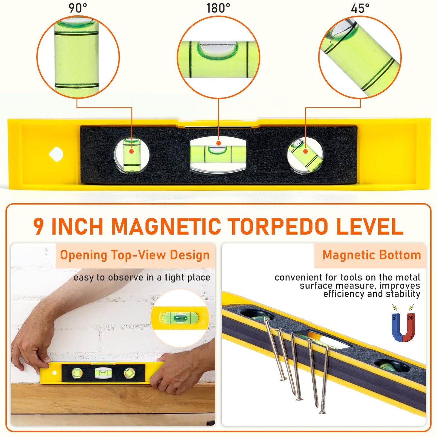 1002pcs Hardware Nails Assortment Kit, Nails for Hanging Pictures, Small Wall Nails for Hanging, Finishing Nails, Common Wood Nails, Mini 8oz Claw Hammer and Nails Set with Magnetic Wristband