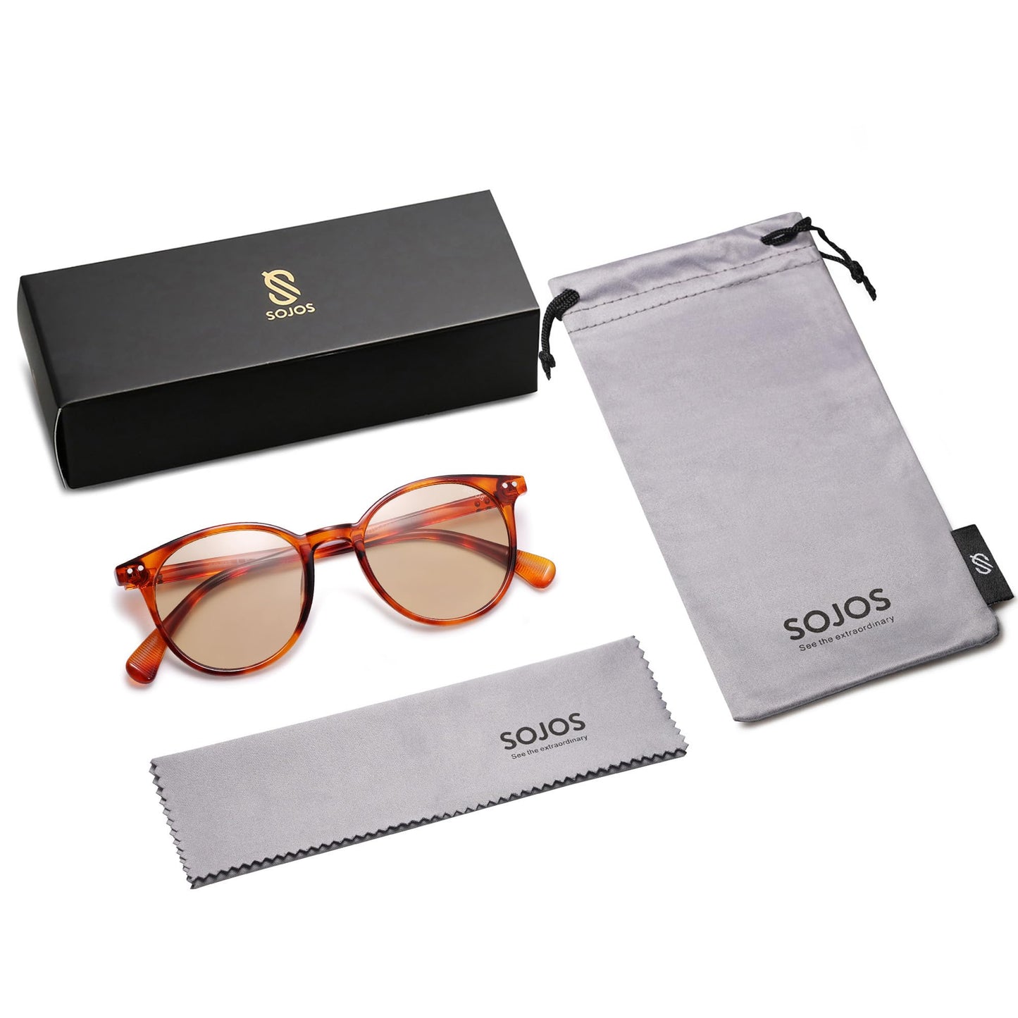 Small Round Classic Polarized Sunglasses for Women Men Vintage Style UV400 Lens SJ2113