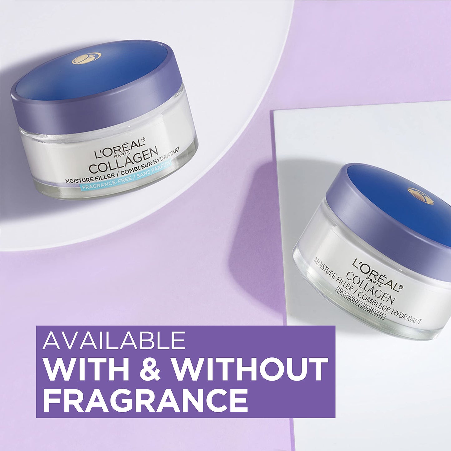 L’Oreal Paris Collagen Daily Face Moisturizer, Anti Aging Face Cream to Reduce Wrinkles and Provide Intense Hydration, 1.7 oz