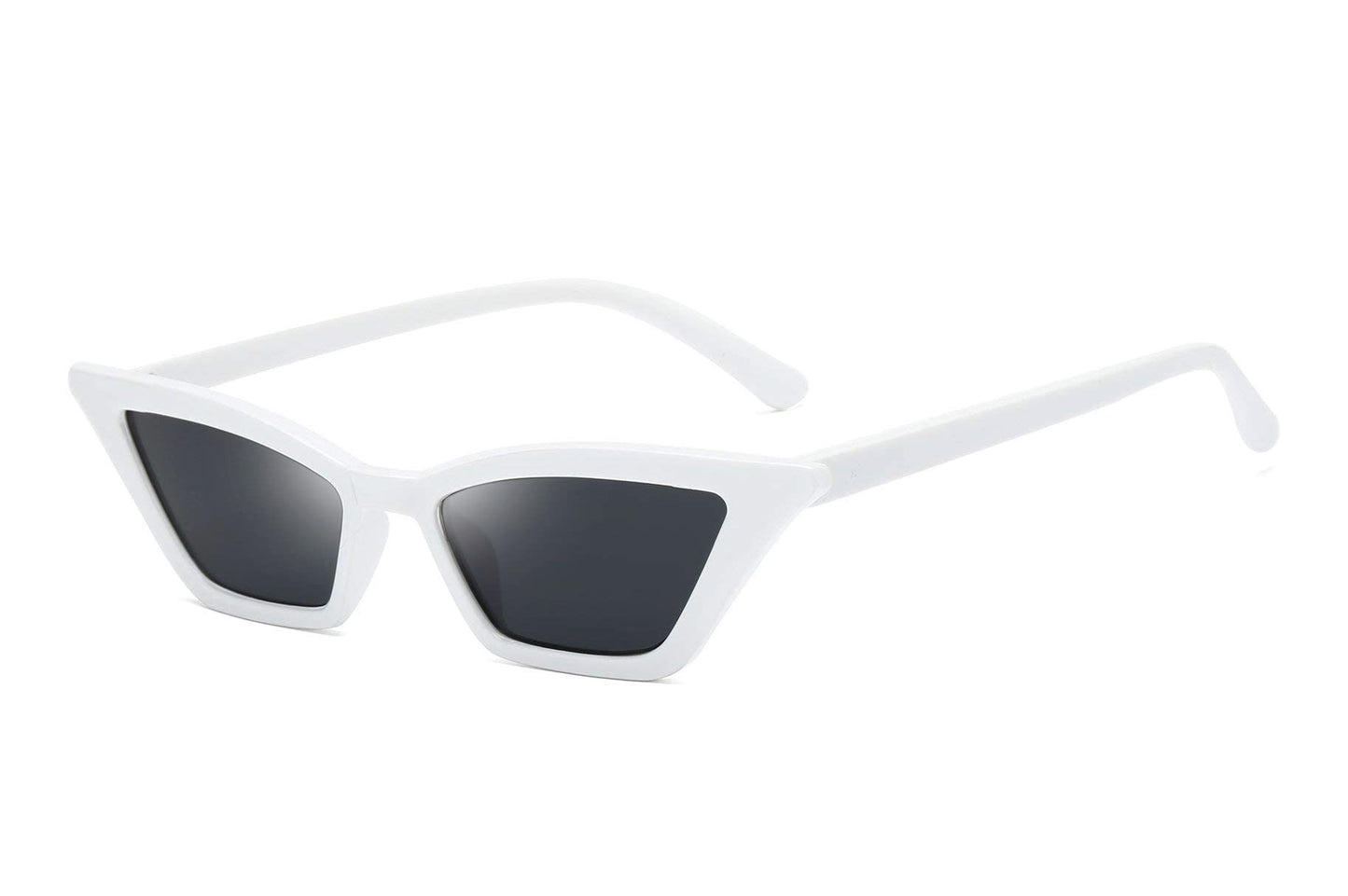 Small Cat Eye Sunglasses Vintage Square Shade Women Eyewear B2291
