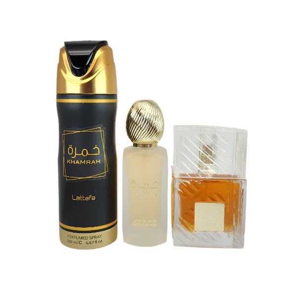 Khamrah - Vanilla, Warm Spicy, Amber, Cinnamon - Eau de Parfum Long-Lasting Fragrance for Unisex, 3.40 Ounce / 100 ml