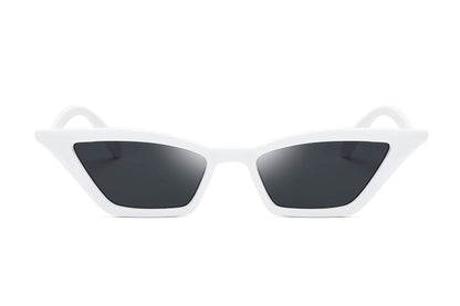 Small Cat Eye Sunglasses Vintage Square Shade Women Eyewear B2291