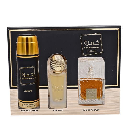 Khamrah - Vanilla, Warm Spicy, Amber, Cinnamon - Eau de Parfum Long-Lasting Fragrance for Unisex, 3.40 Ounce / 100 ml