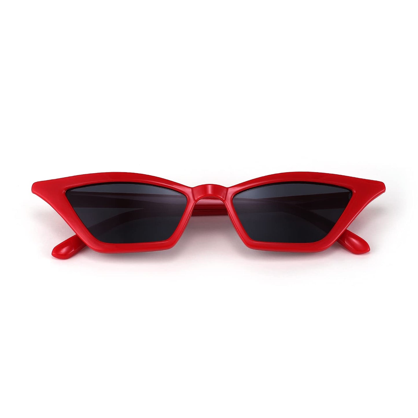 Small Cat Eye Sunglasses Vintage Square Shade Women Eyewear B2291