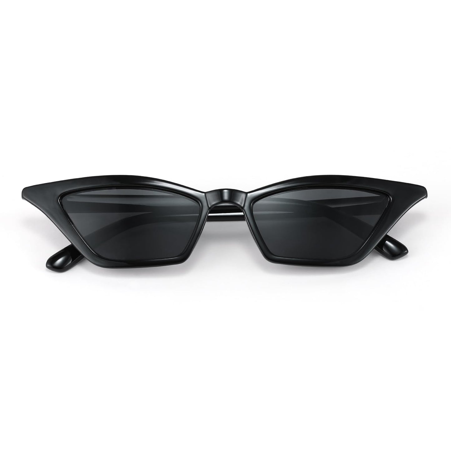 Small Cat Eye Sunglasses Vintage Square Shade Women Eyewear B2291