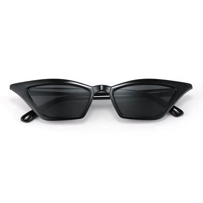 Small Cat Eye Sunglasses Vintage Square Shade Women Eyewear B2291