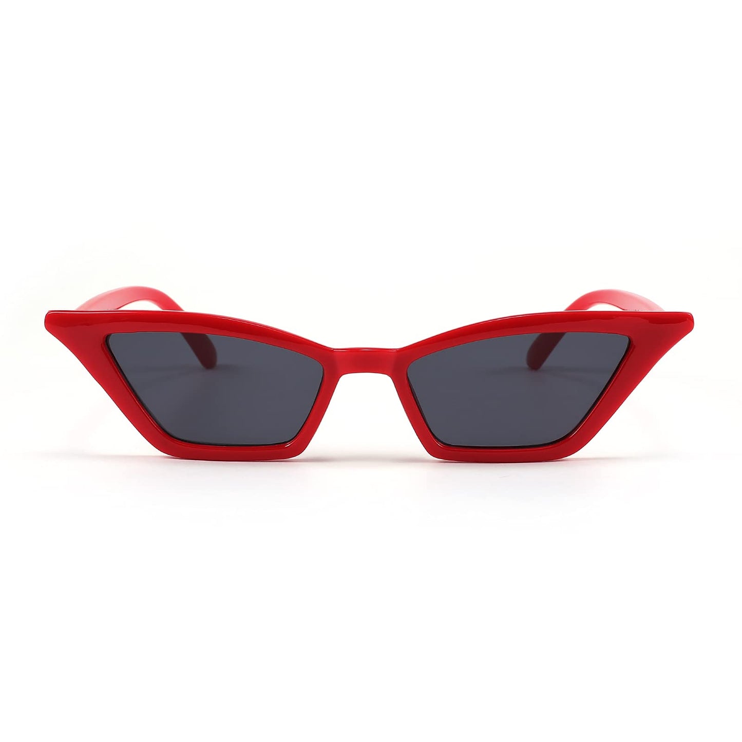 Small Cat Eye Sunglasses Vintage Square Shade Women Eyewear B2291