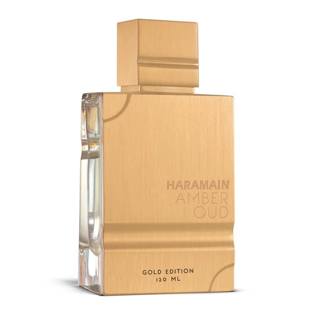 Haramain Al Amber Oud Gold Edition - Arabian Perfume for Women and Men - Unisex Long Lasting Amber for Men and Women - 3.33 oz