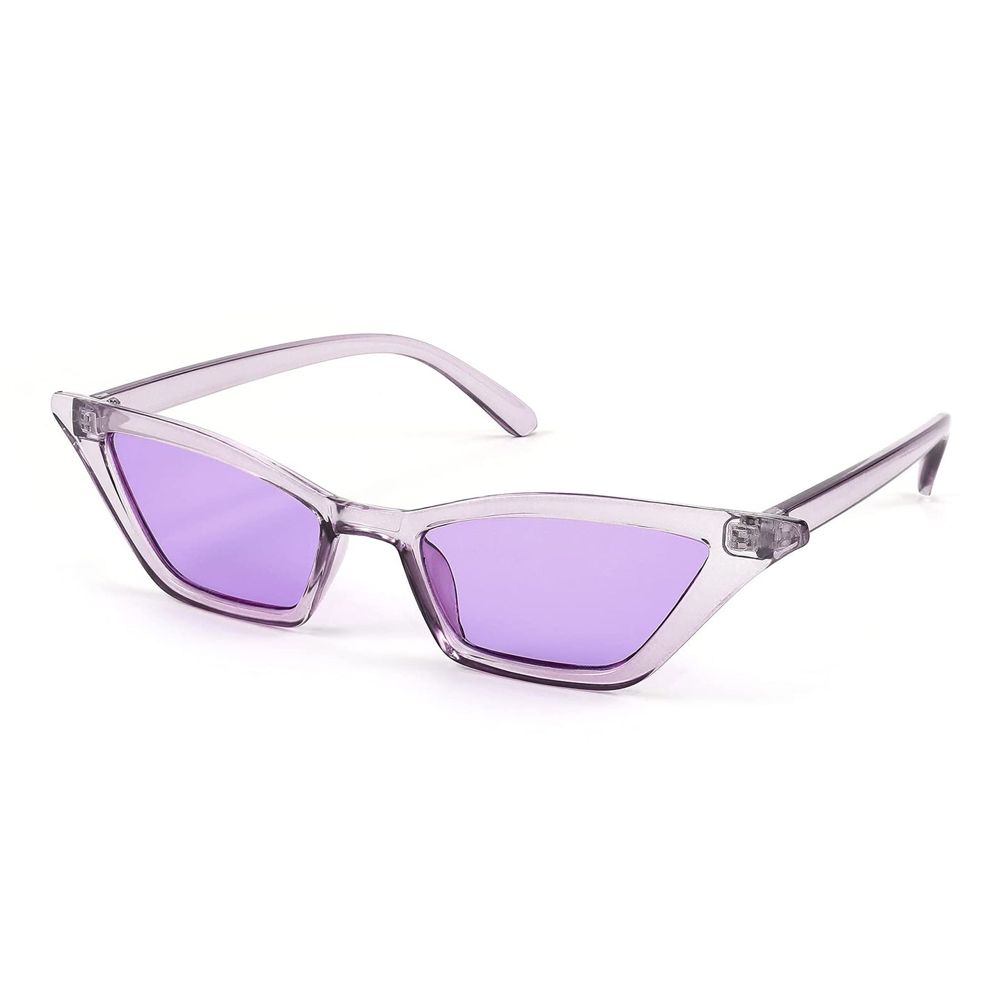 Small Cat Eye Sunglasses Vintage Square Shade Women Eyewear B2291