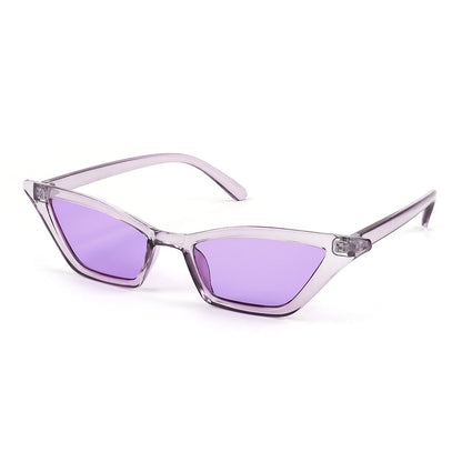 Small Cat Eye Sunglasses Vintage Square Shade Women Eyewear B2291