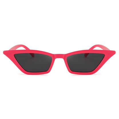 Small Cat Eye Sunglasses Vintage Square Shade Women Eyewear B2291