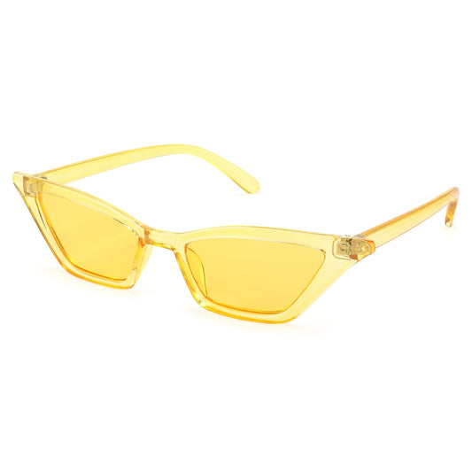 Small Cat Eye Sunglasses Vintage Square Shade Women Eyewear B2291