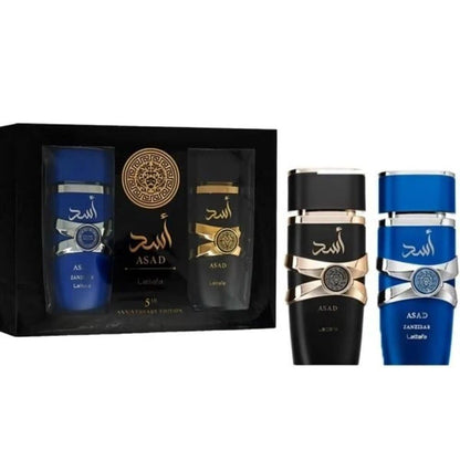 Perfumes Asad for Unisex Eau de Parfum Spray, 3.4 Ounce