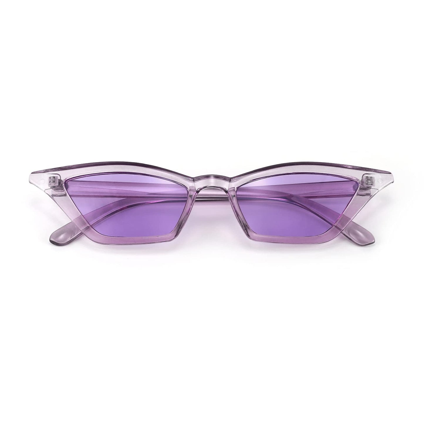 Small Cat Eye Sunglasses Vintage Square Shade Women Eyewear B2291