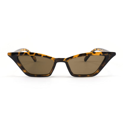 Small Cat Eye Sunglasses Vintage Square Shade Women Eyewear B2291