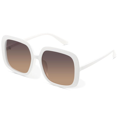 Oversized Polarized Sunglasses Women, Trendy Retro Sun Glasses