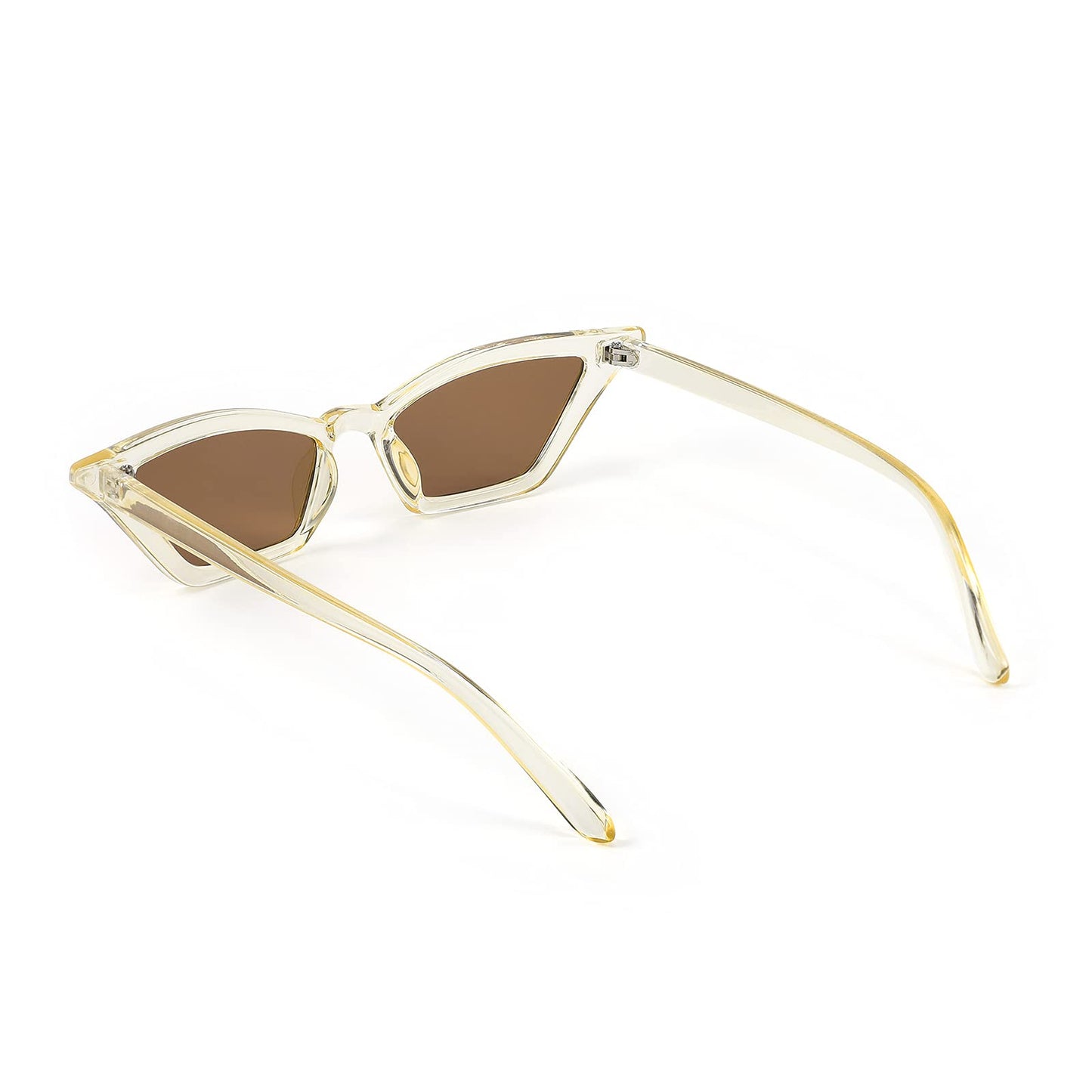 Small Cat Eye Sunglasses Vintage Square Shade Women Eyewear B2291
