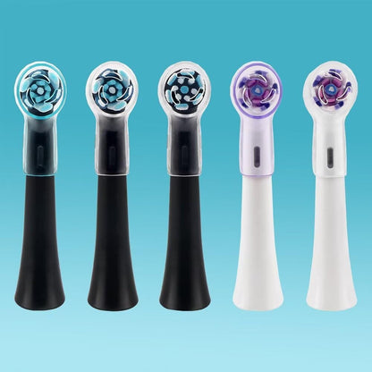 6 Pack Toothbrush Heads Dustproof Cover Compatible with Oral B, Fits for Oral-B iO Series, Pro 1000, 1500, 5000, 7500 Electric Toothbrush, Protects Brush Head and Convenient Travel