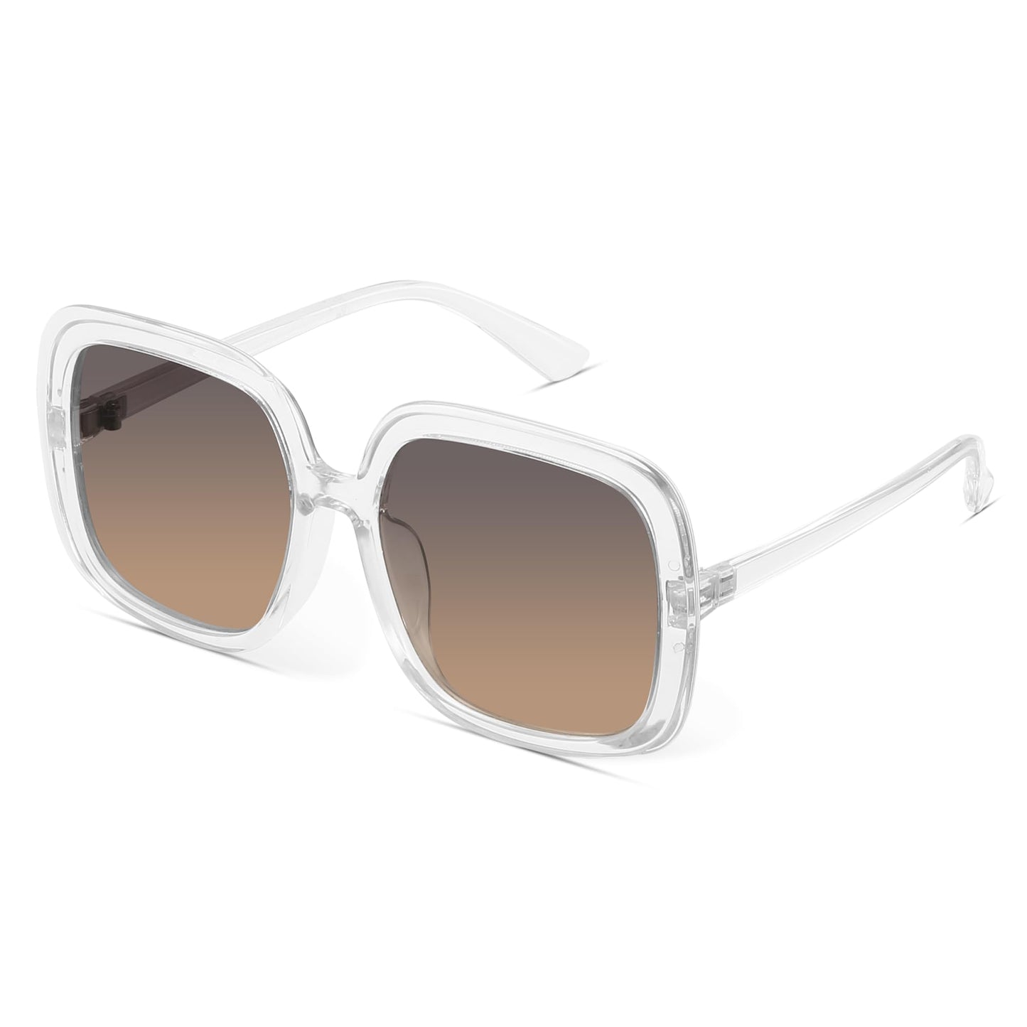 Oversized Polarized Sunglasses Women, Trendy Retro Sun Glasses