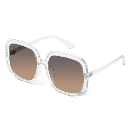 Oversized Polarized Sunglasses Women, Trendy Retro Sun Glasses