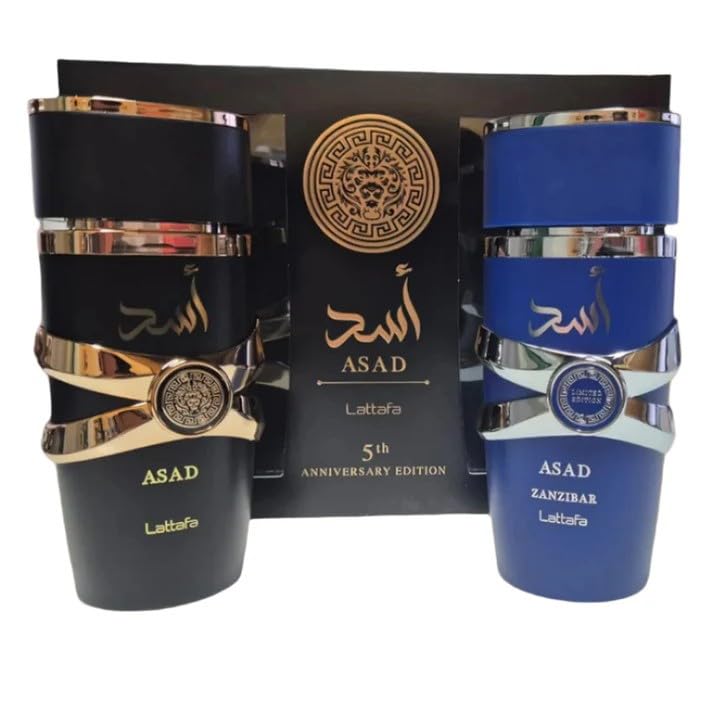 Perfumes Asad for Unisex Eau de Parfum Spray, 3.4 Ounce