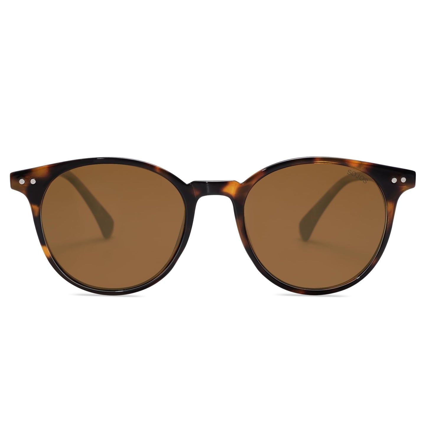 Small Round Classic Polarized Sunglasses for Women Men Vintage Style UV400 Lens SJ2113