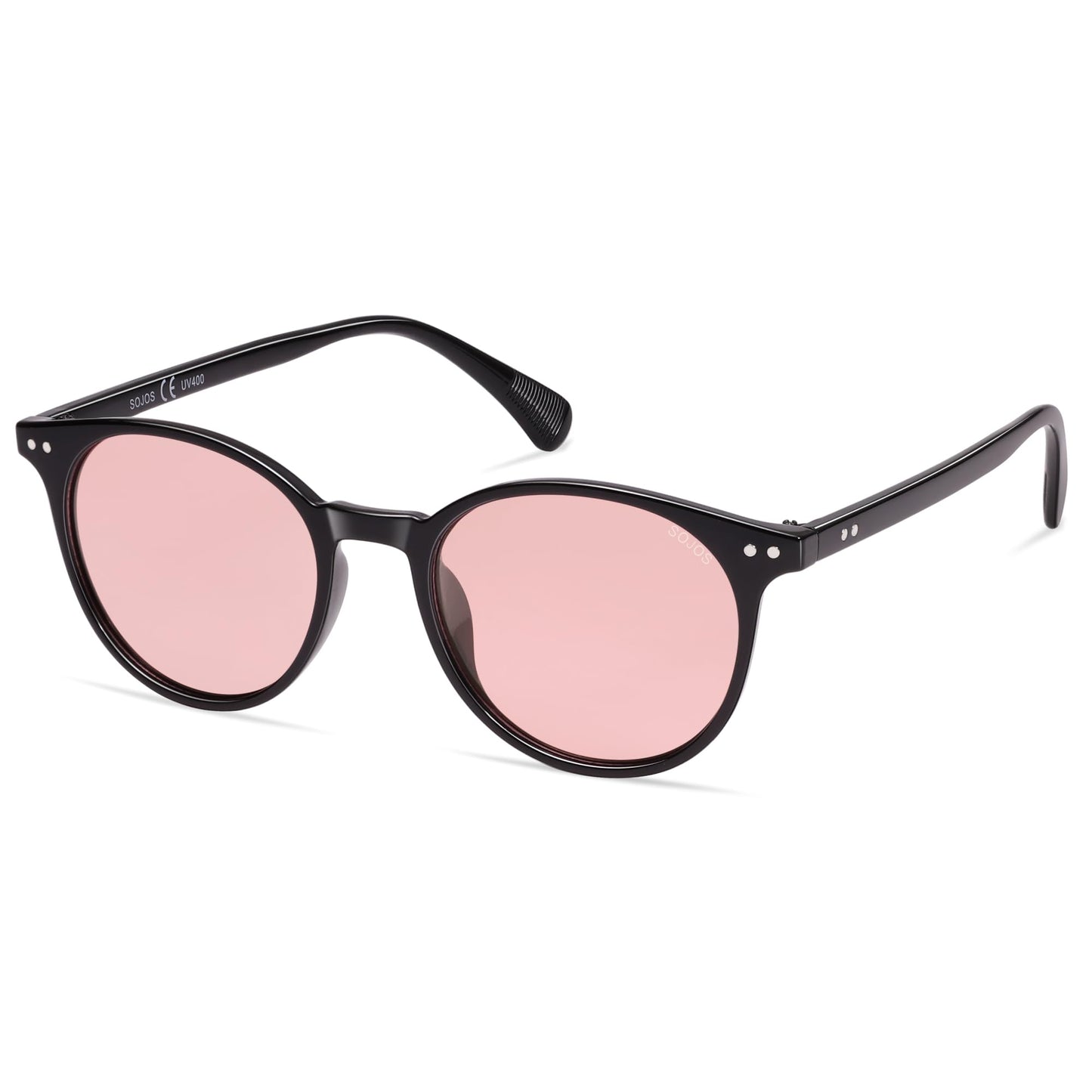Small Round Classic Polarized Sunglasses for Women Men Vintage Style UV400 Lens SJ2113