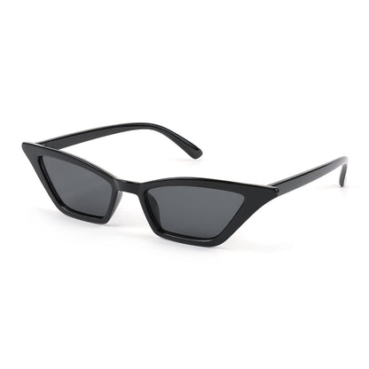 Small Cat Eye Sunglasses Vintage Square Shade Women Eyewear B2291