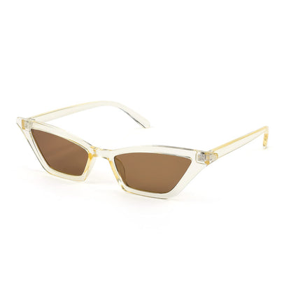 Small Cat Eye Sunglasses Vintage Square Shade Women Eyewear B2291