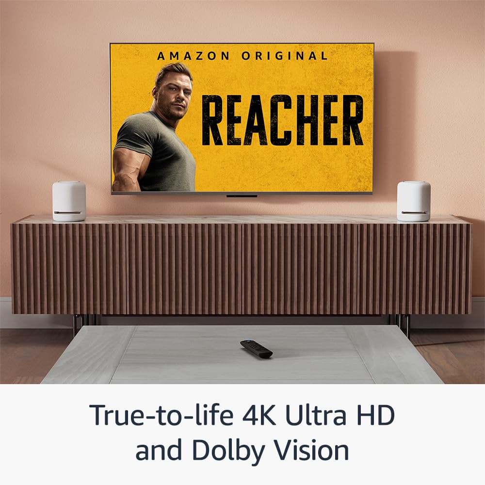 Fire TV Stick 4K (newest model) with AI-powered Fire TV Search, Wi-Fi 6, stream over 1.5 million movies and shows, free & live TV